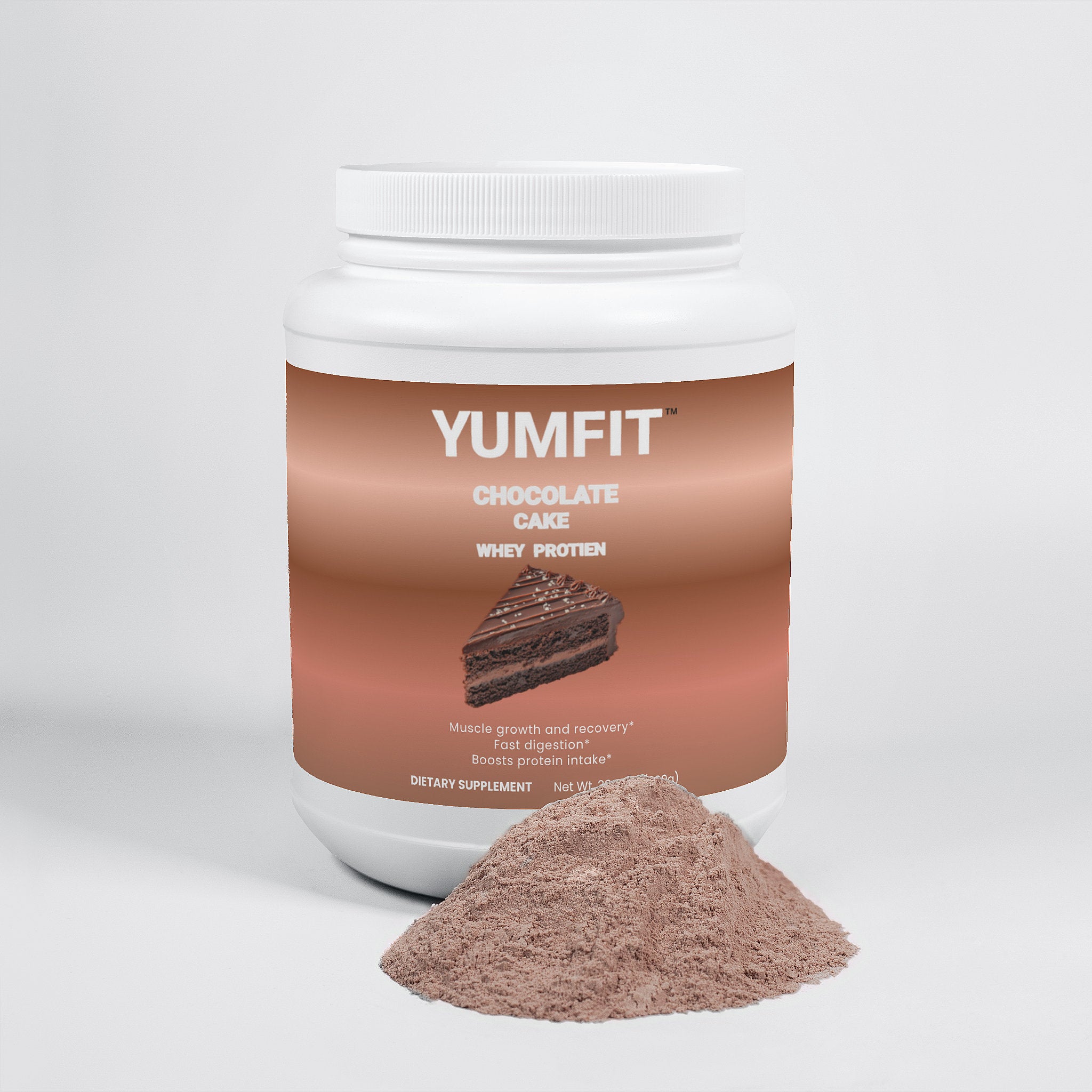 Advanced 100% Whey Protein Isolate chocolate cake
